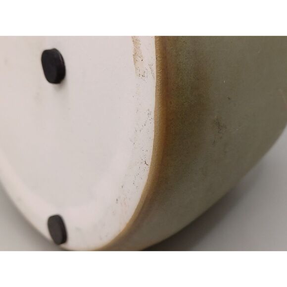 Hand Thrown Earth Green with Brick Red Highlights Jug Shape Vessel Vase - Picture 10 of 11